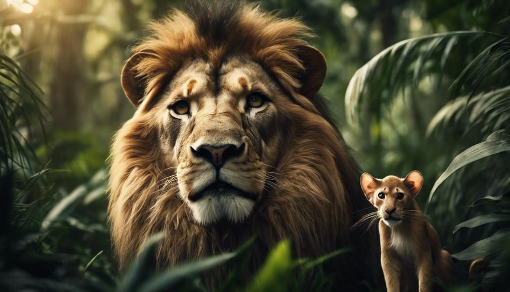 filipino fable about lion
