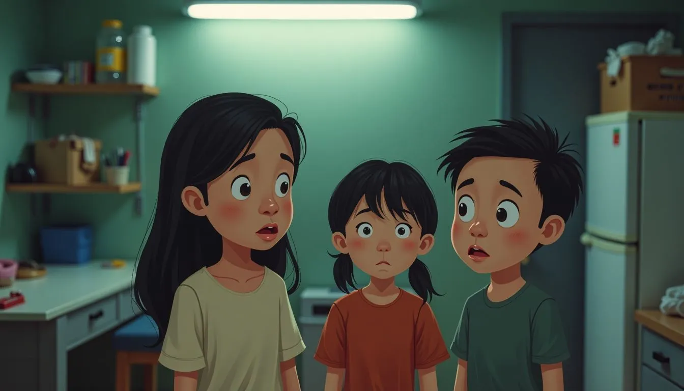 Isang pamilyang Filipino na may maliit na apartment sa Singapore. Isang pamilyang Filipino na may maliit na apartment sa Singapore.