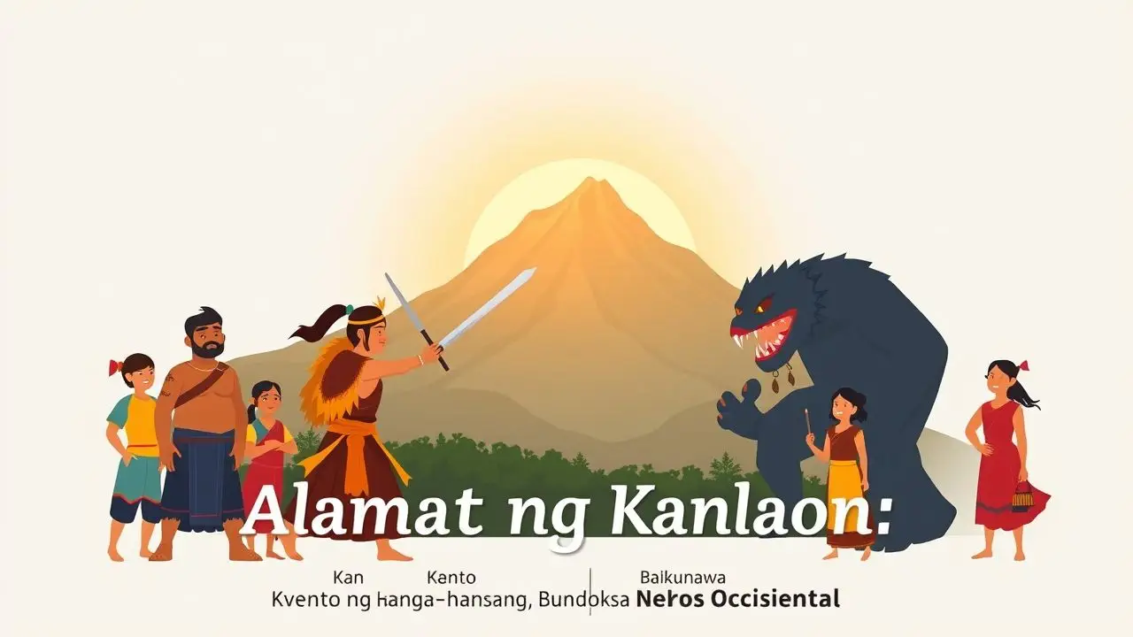 Legend of Kanlaon: warrior faces mythical creature.